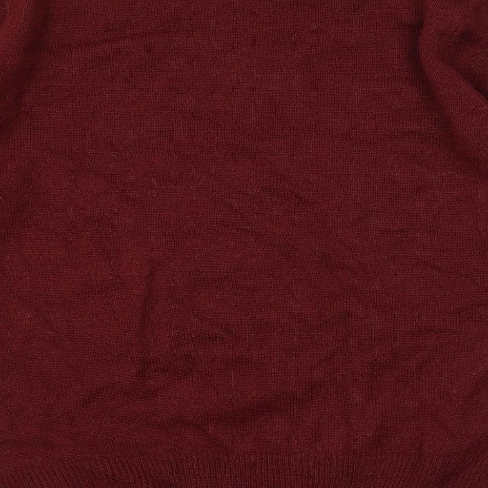 NEXT Mens Red  Knit Pullover Jumper Size M  - Rudolph