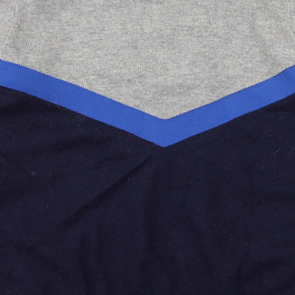 Boden  Womens Blue Striped Knit Pullover Jumper Size M