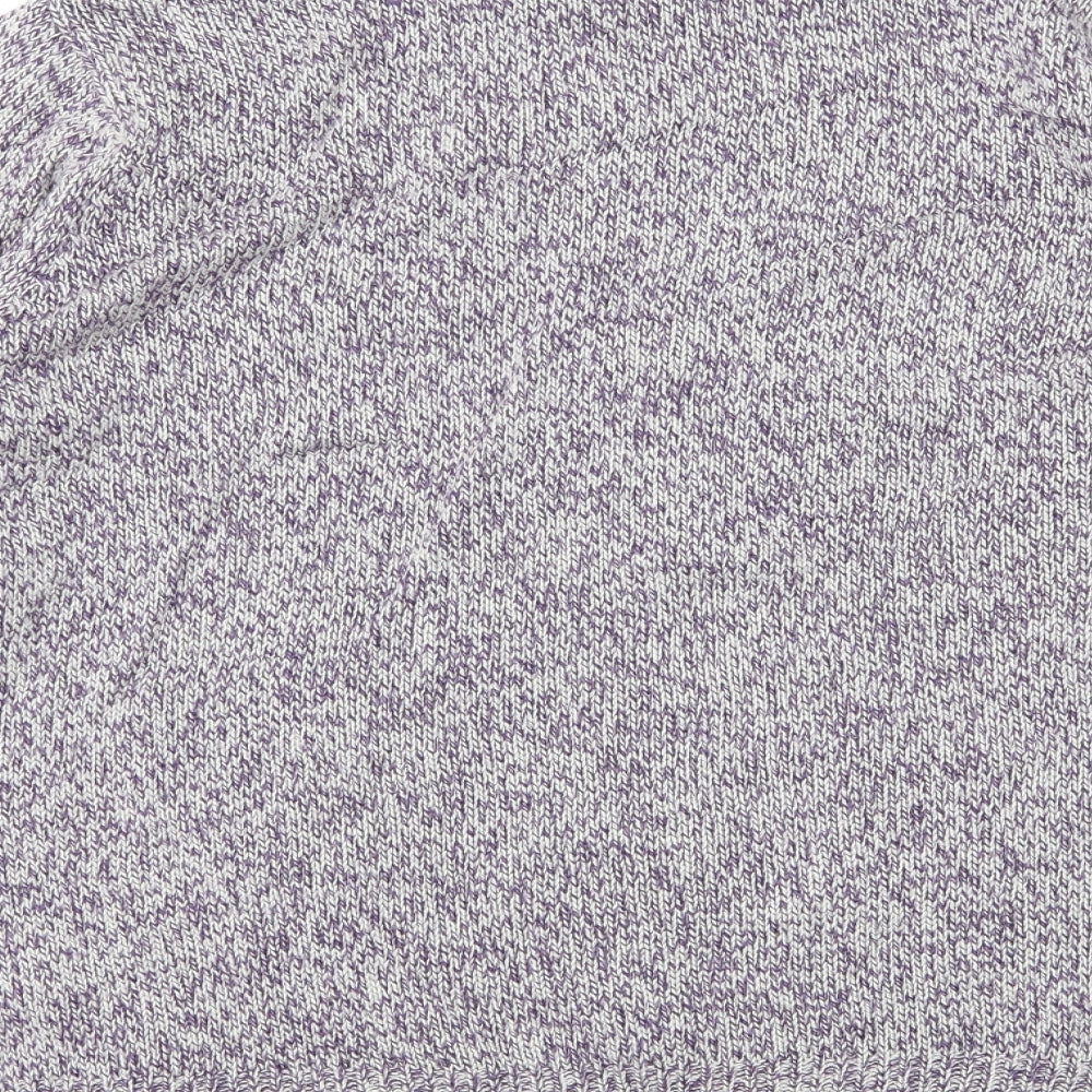 Damart Womens Purple  Knit Pullover Jumper Size 14