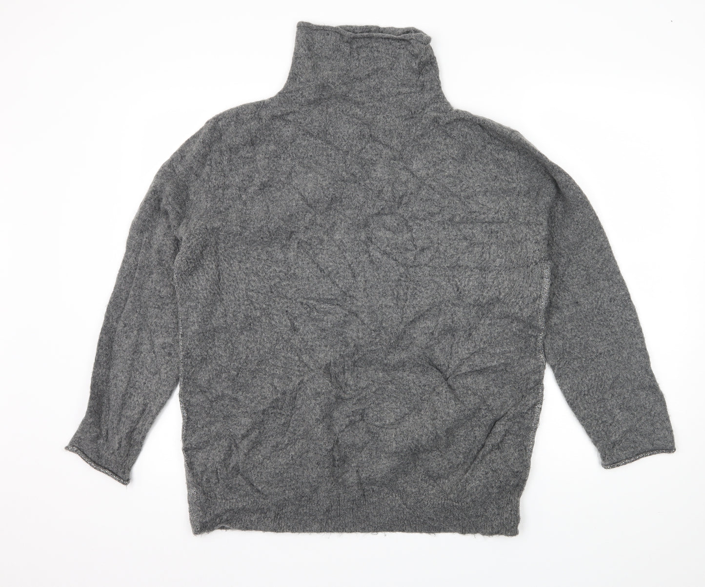 NEXT Womens Grey  Knit Pullover Jumper Size 16