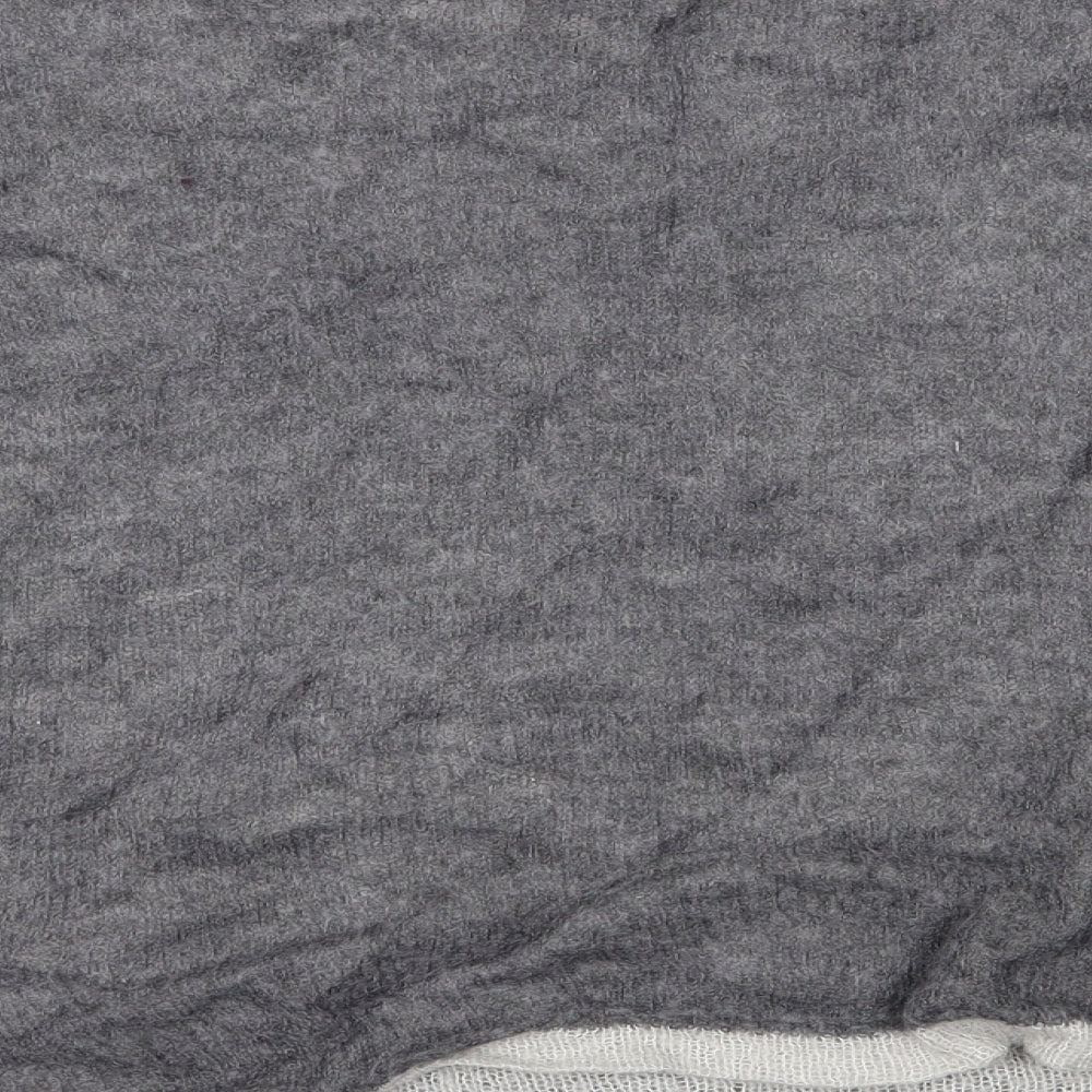 Coercion Womens Grey  Knit Pullover Jumper Size M