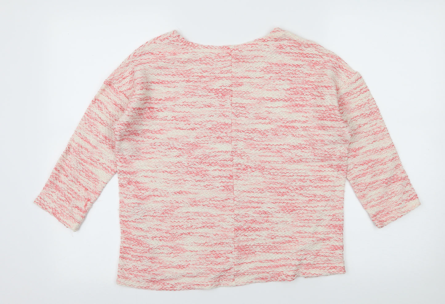 New Look Womens Pink  Knit Pullover Jumper Size M