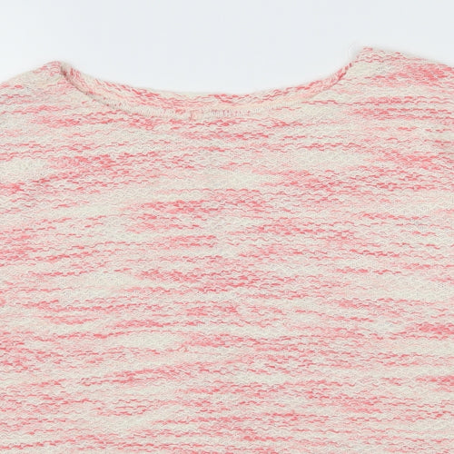 New Look Womens Pink  Knit Pullover Jumper Size M