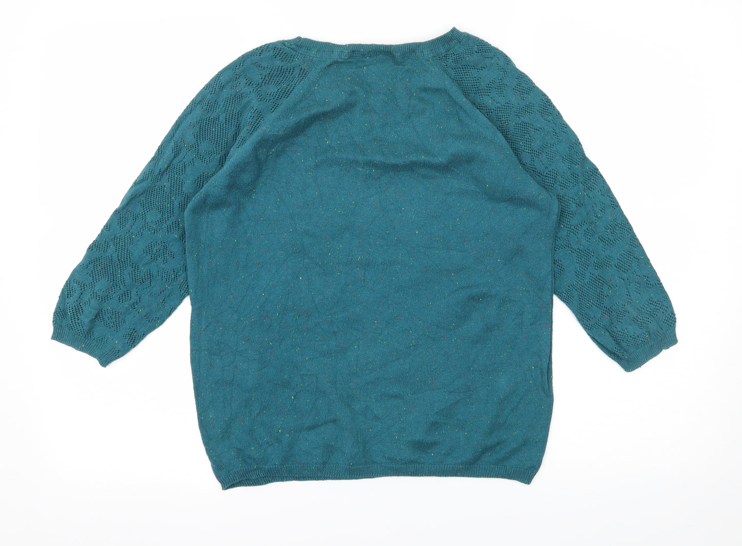 Marks and Spencer Womens Blue  Knit Pullover Jumper Size 12