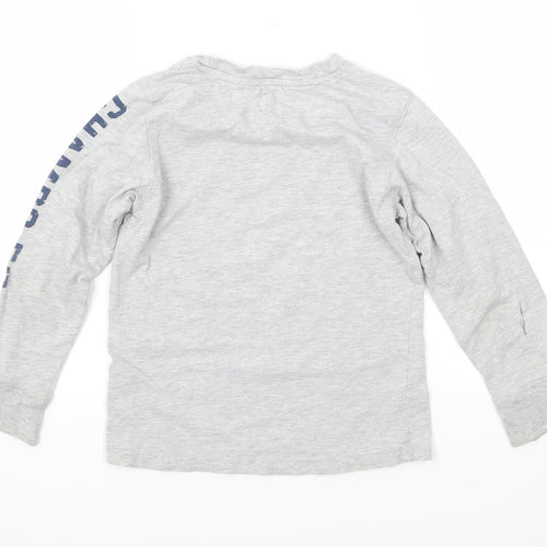 H&M Boys Grey  Jersey Basic T-Shirt Size 7-8 Years  - Hillcrest Super Squad