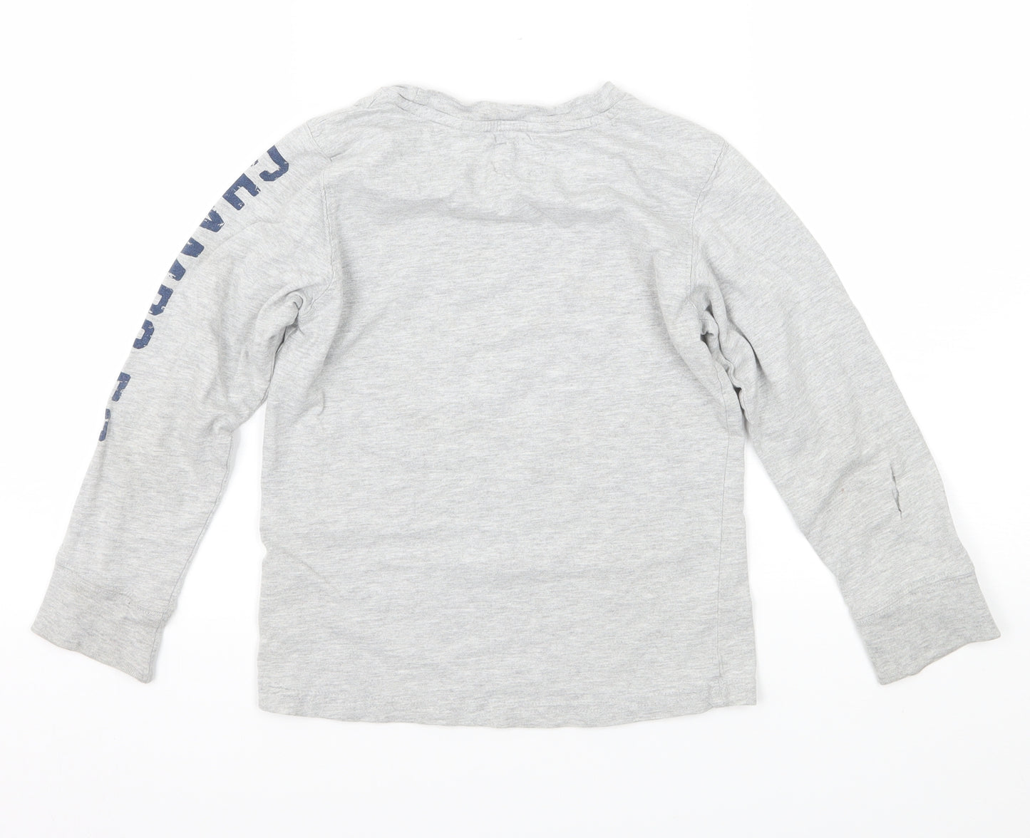 H&M Boys Grey  Jersey Basic T-Shirt Size 7-8 Years  - Hillcrest Super Squad