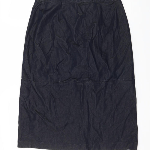 NEXT Womens Blue  Denim Straight & Pencil Skirt Size 14
