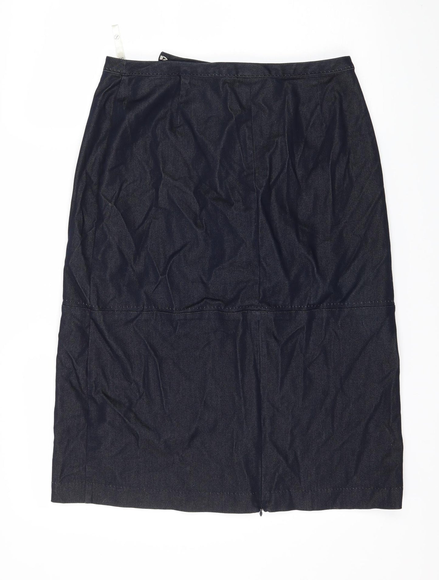 NEXT Womens Blue  Denim Straight & Pencil Skirt Size 14