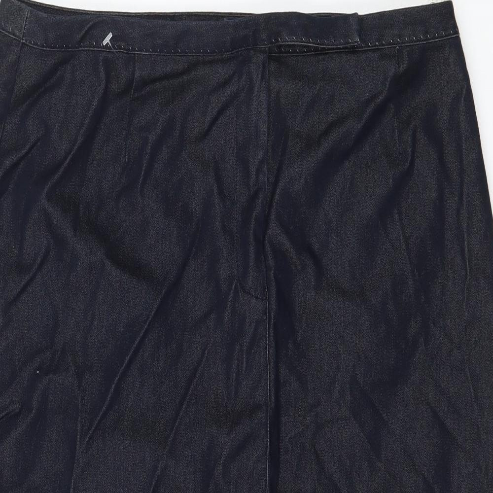 NEXT Womens Blue  Denim Straight & Pencil Skirt Size 14