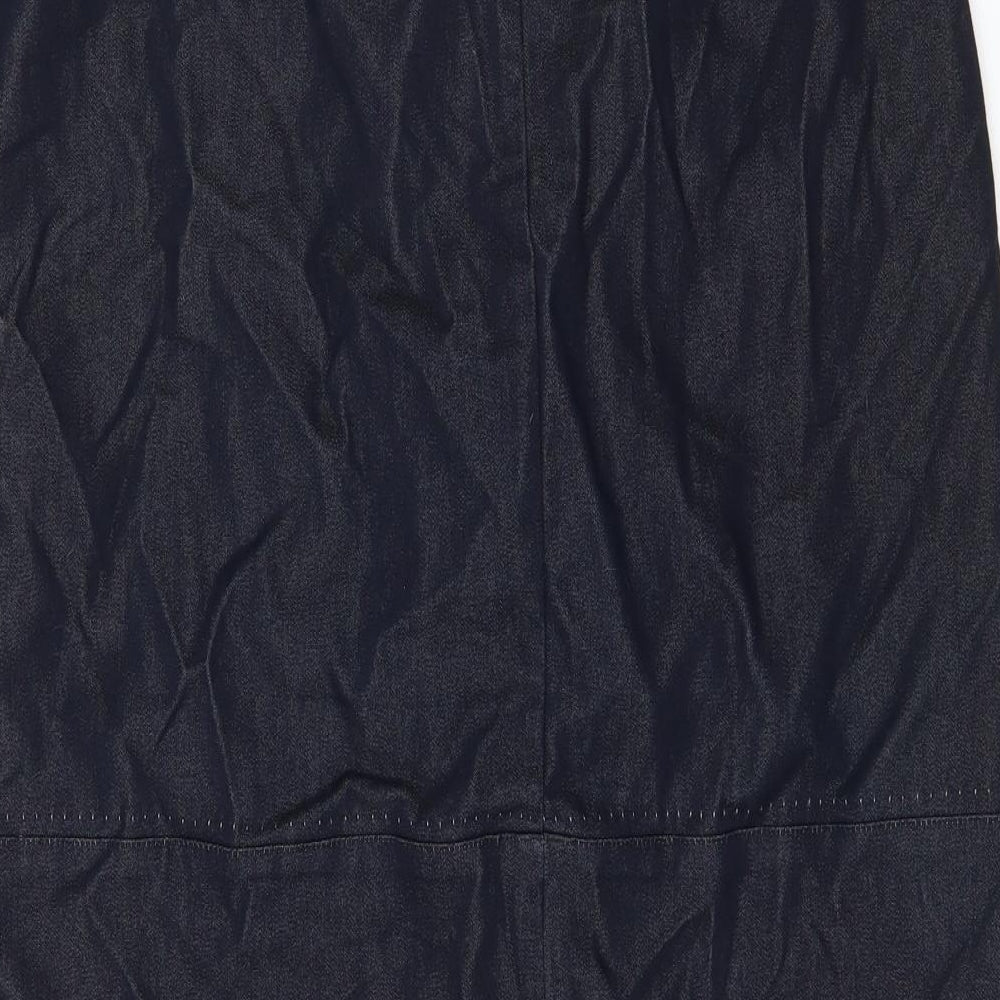 NEXT Womens Blue  Denim Straight & Pencil Skirt Size 14