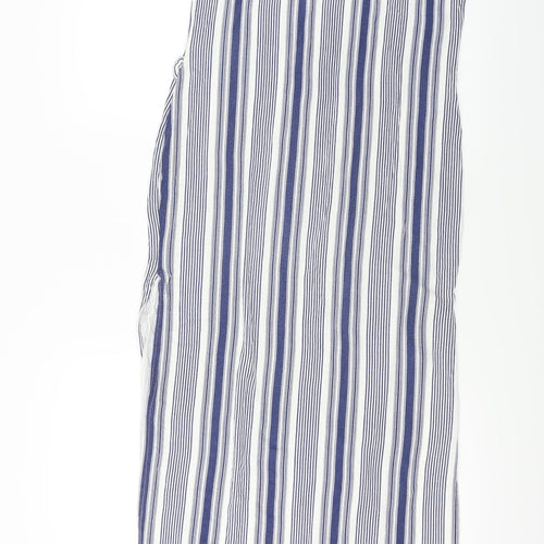 Peacocks  Womens White Striped  Bodycon  Size 8