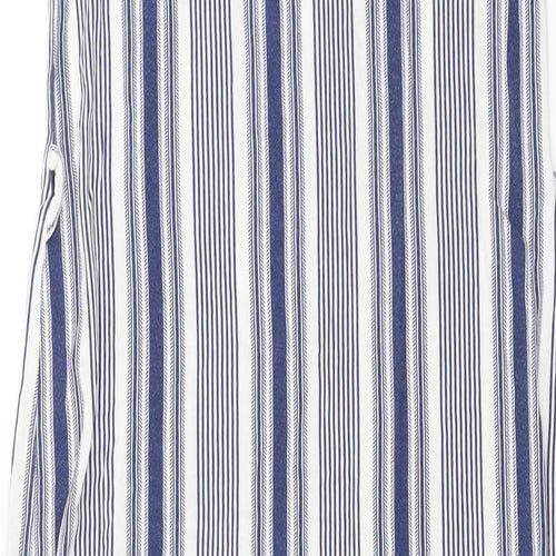 Peacocks  Womens White Striped  Bodycon  Size 8