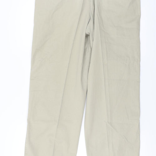 Easy  Womens Beige   Straight Jeans Size 32 in L32 in