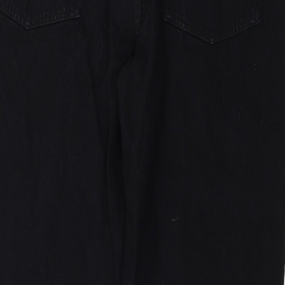 Preworn  Mens Black   Straight Jeans Size 40 in L29 in