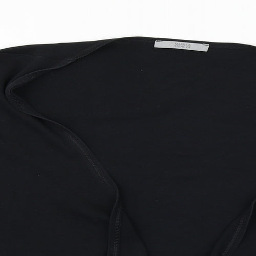 Marks and Spencer  Womens Black   Cardigan Jumper Size 14