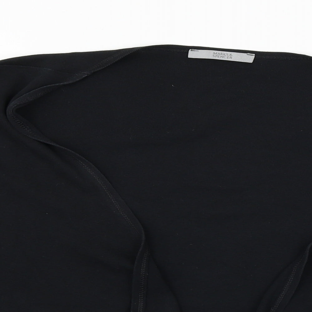 Marks and Spencer  Womens Black   Cardigan Jumper Size 14