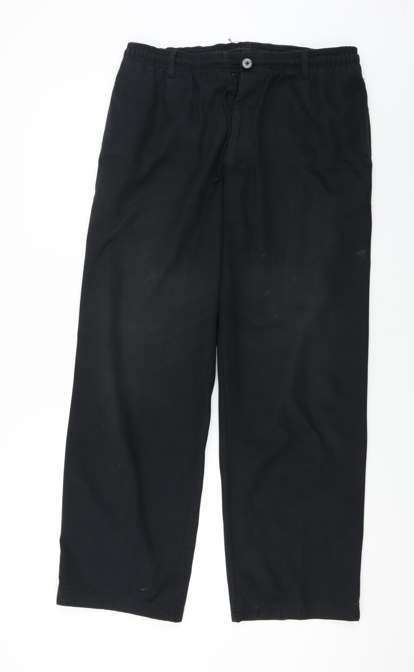 Preworn  Mens Black   Trousers  Size 32 in L26 in
