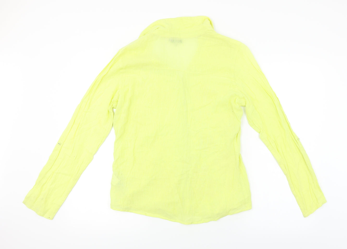 Per Una  Womens Yellow   Camisole Button-Up Size 14