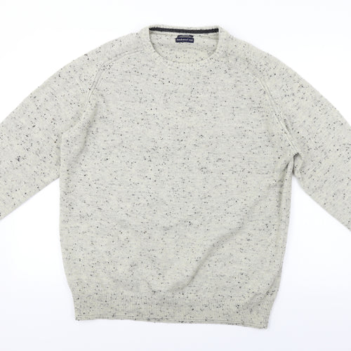 Boston crew   Womens Beige   Pullover Jumper Size L