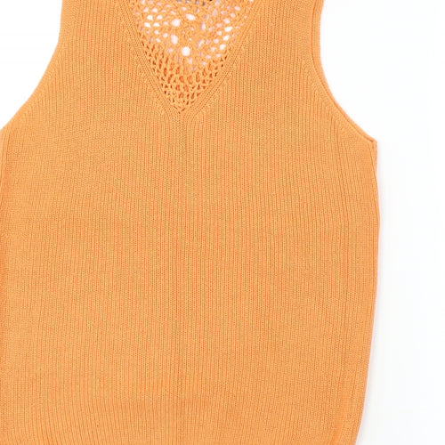 Dorothy Perkins  Womens Orange   Pullover Jumper Size 12