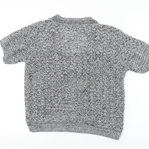 Glamour  Womens Grey   Cardigan Jumper Size M