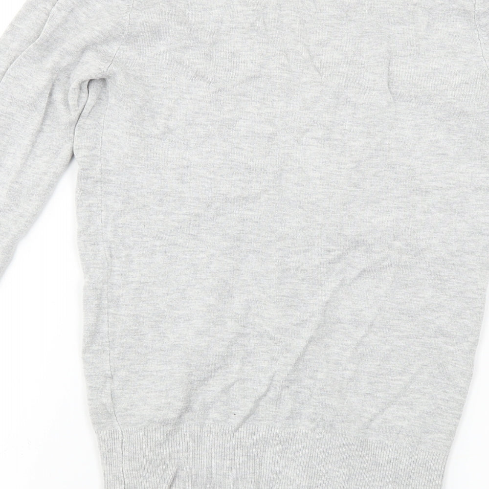 New Look  Womens Grey   Cardigan Jumper Size 8