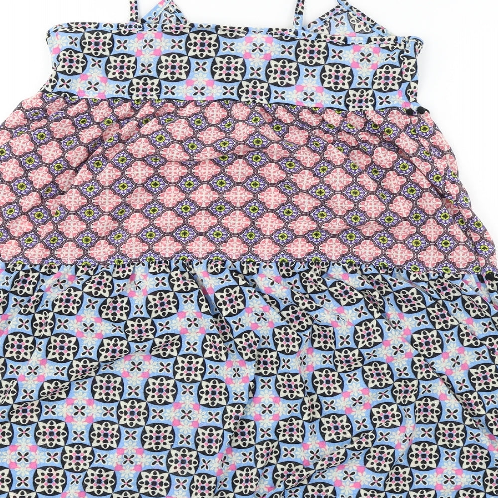 Topshop  Womens Blue   Basic Blouse Size 10