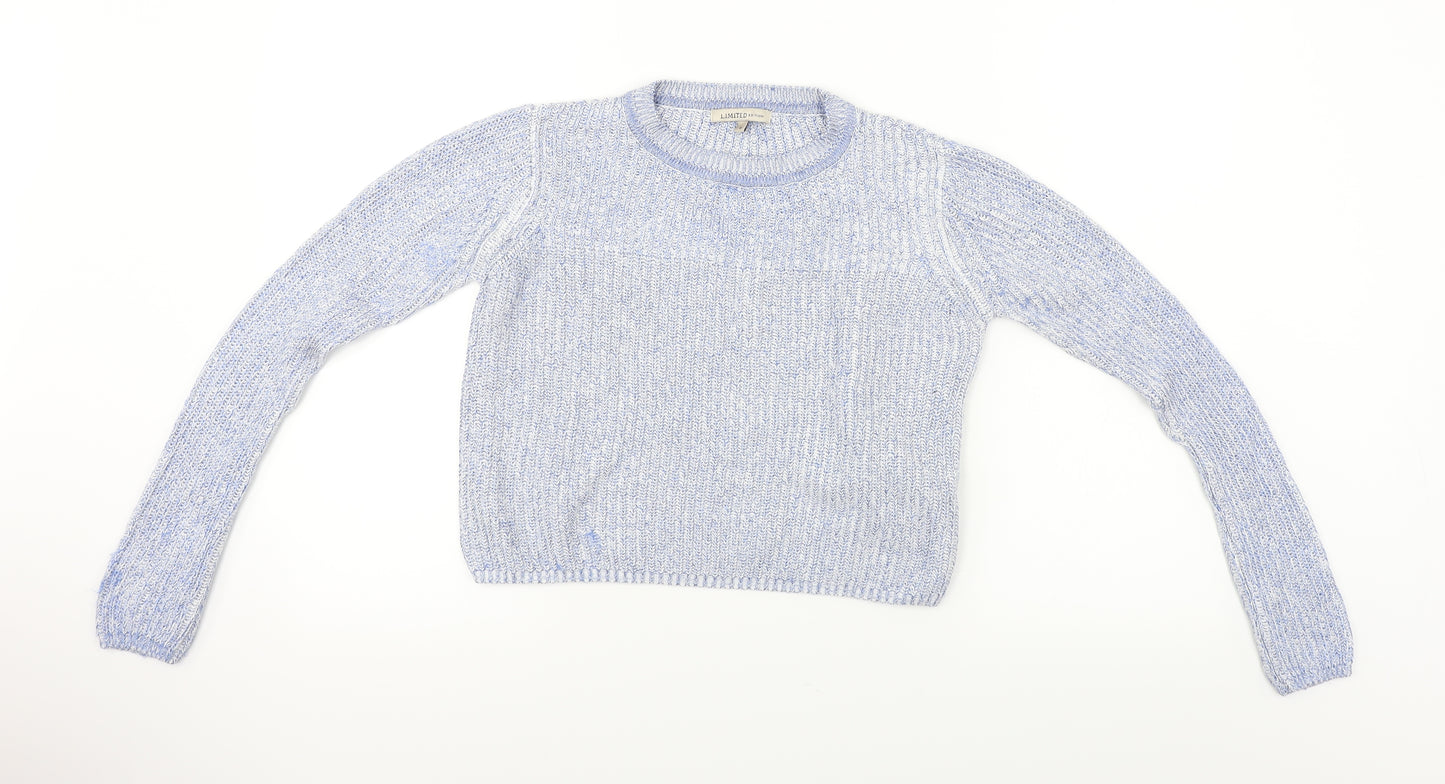 Marks and Spencer  Womens Blue   Pullover Jumper Size 8
