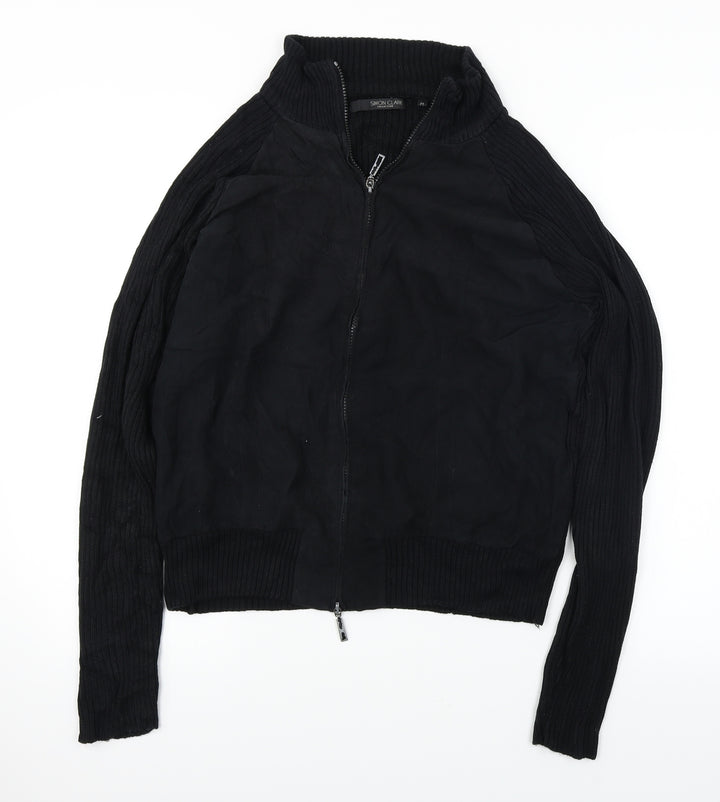 Simon Clarke Mens Black Jacket Coat Size M