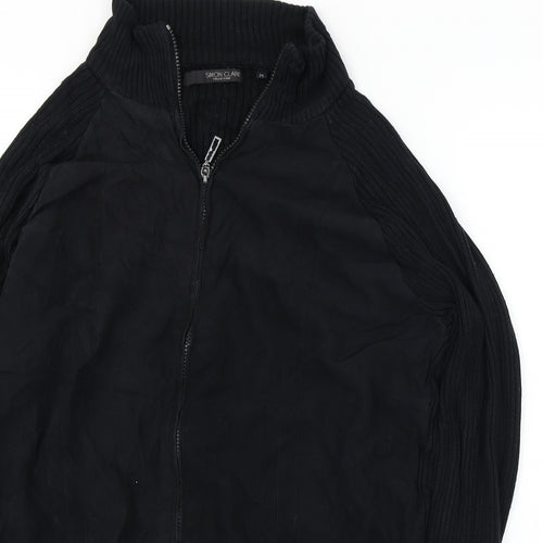 Simon Clarke  Mens Black   Jacket Coat Size M