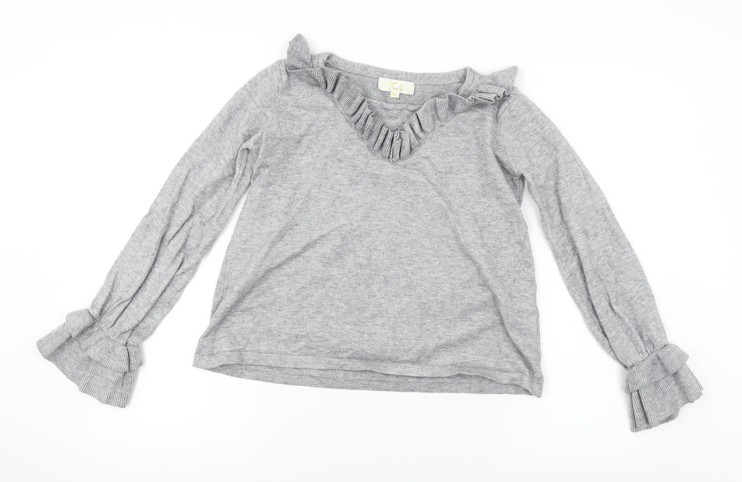 JCL  Womens Grey   Pullover Jumper Size M