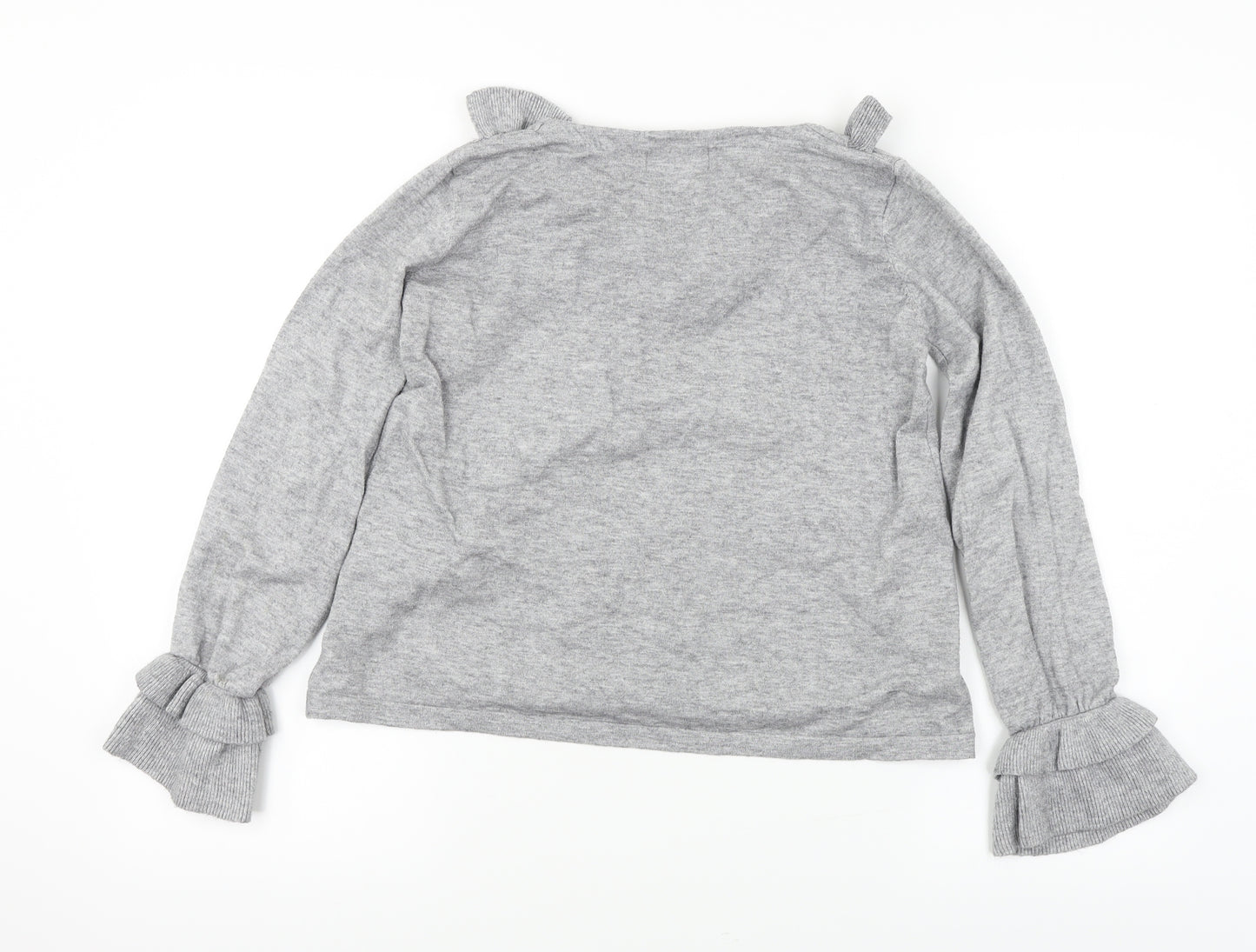 JCL  Womens Grey   Pullover Jumper Size M