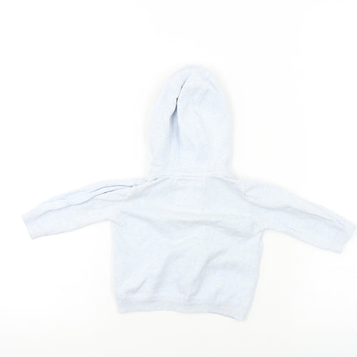 TU Boys Blue   Full Zip Jumper Size 3-6 Months
