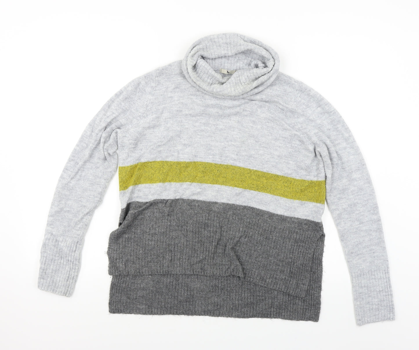 TU Womens Grey   Pullover Jumper Size 10