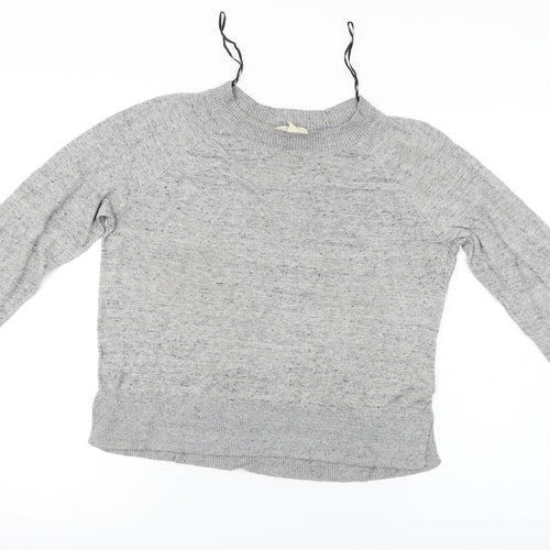 H&M  Womens Grey   Pullover Jumper Size M