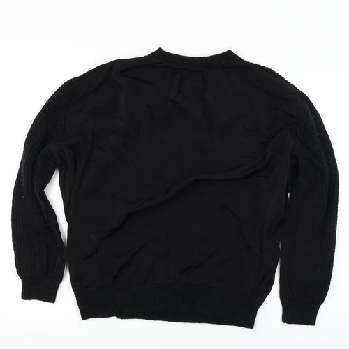 Topshop  Womens Black   Pullover Jumper Size 12