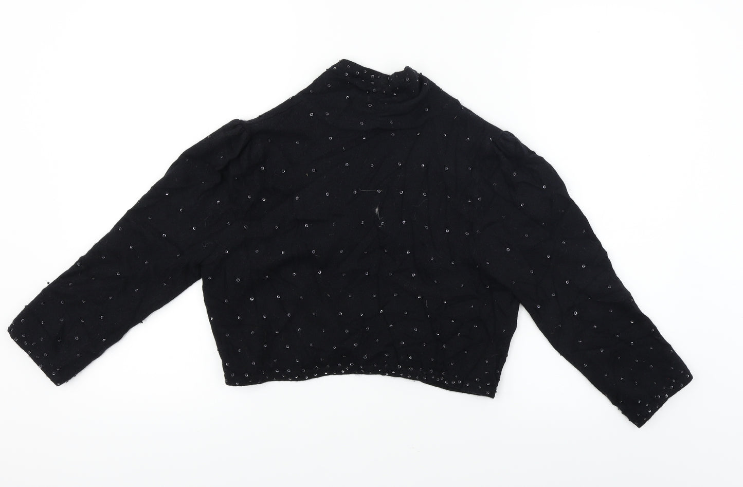 Wallis Womens Black   Cardigan Jumper Size 8