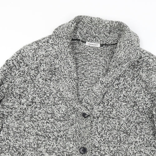 Damart  Womens Grey   Cardigan Jumper Size 14