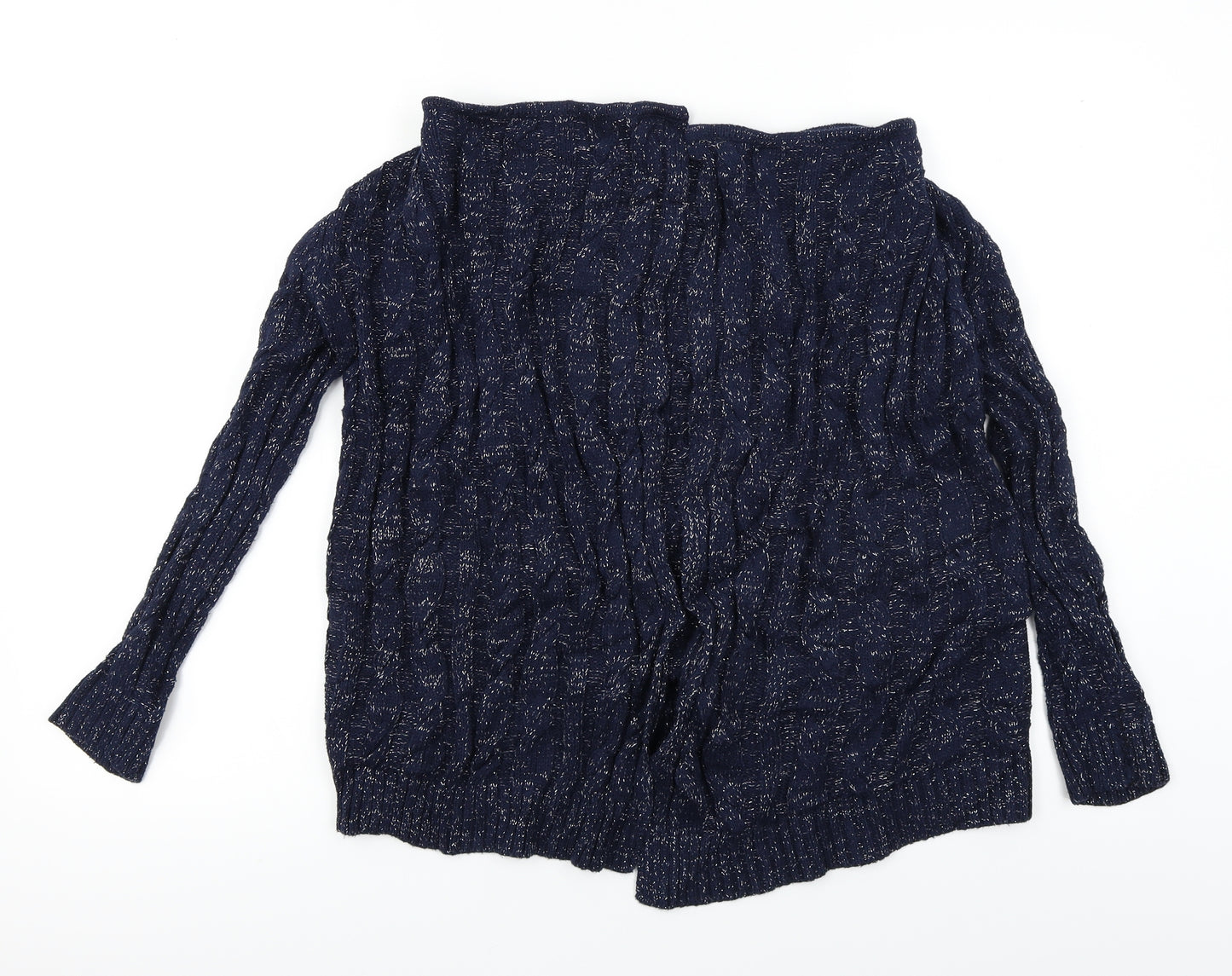 Nutmeg  Girls Blue   Cardigan Jumper Size 10 Years