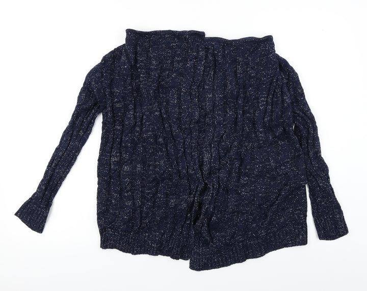 Nutmeg  Girls Blue   Cardigan Jumper Size 10 Years