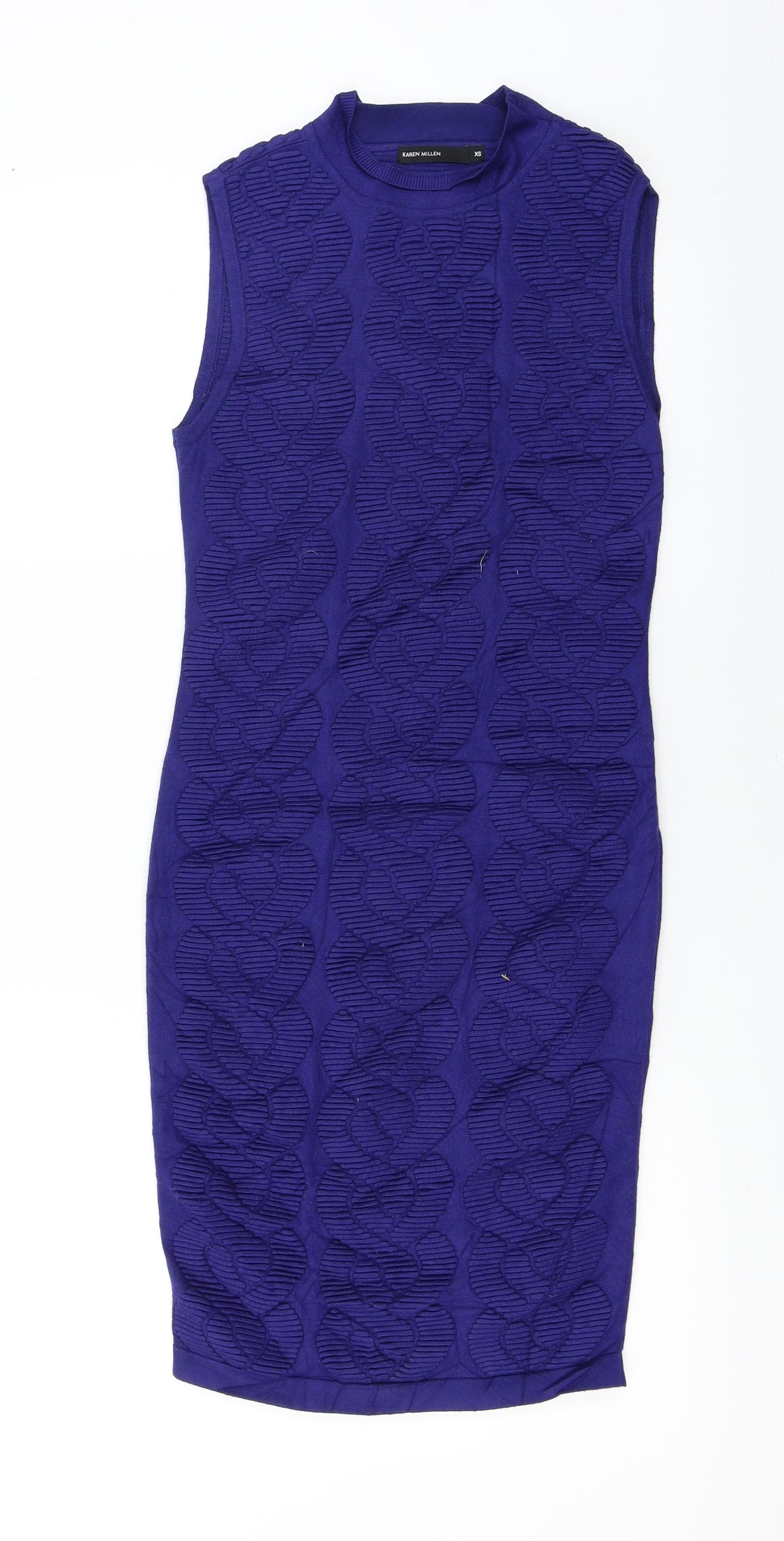 Karen Millen   Womens Blue   Bodycon  Size XS