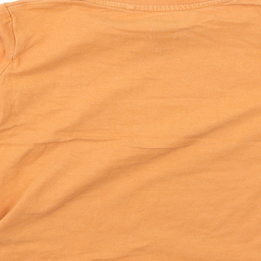 TU Boys Orange   Basic T-Shirt Size 2 Years