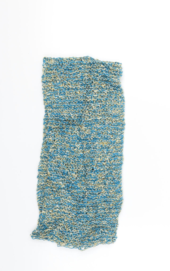 Preworn Unisex Blue Scarf