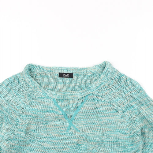 F&F Womens Gold   Pullover Jumper Size 6
