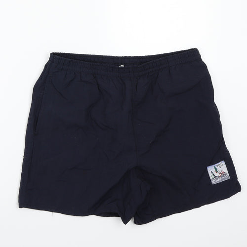 Rm Womens Black   Bermuda Shorts Size L
