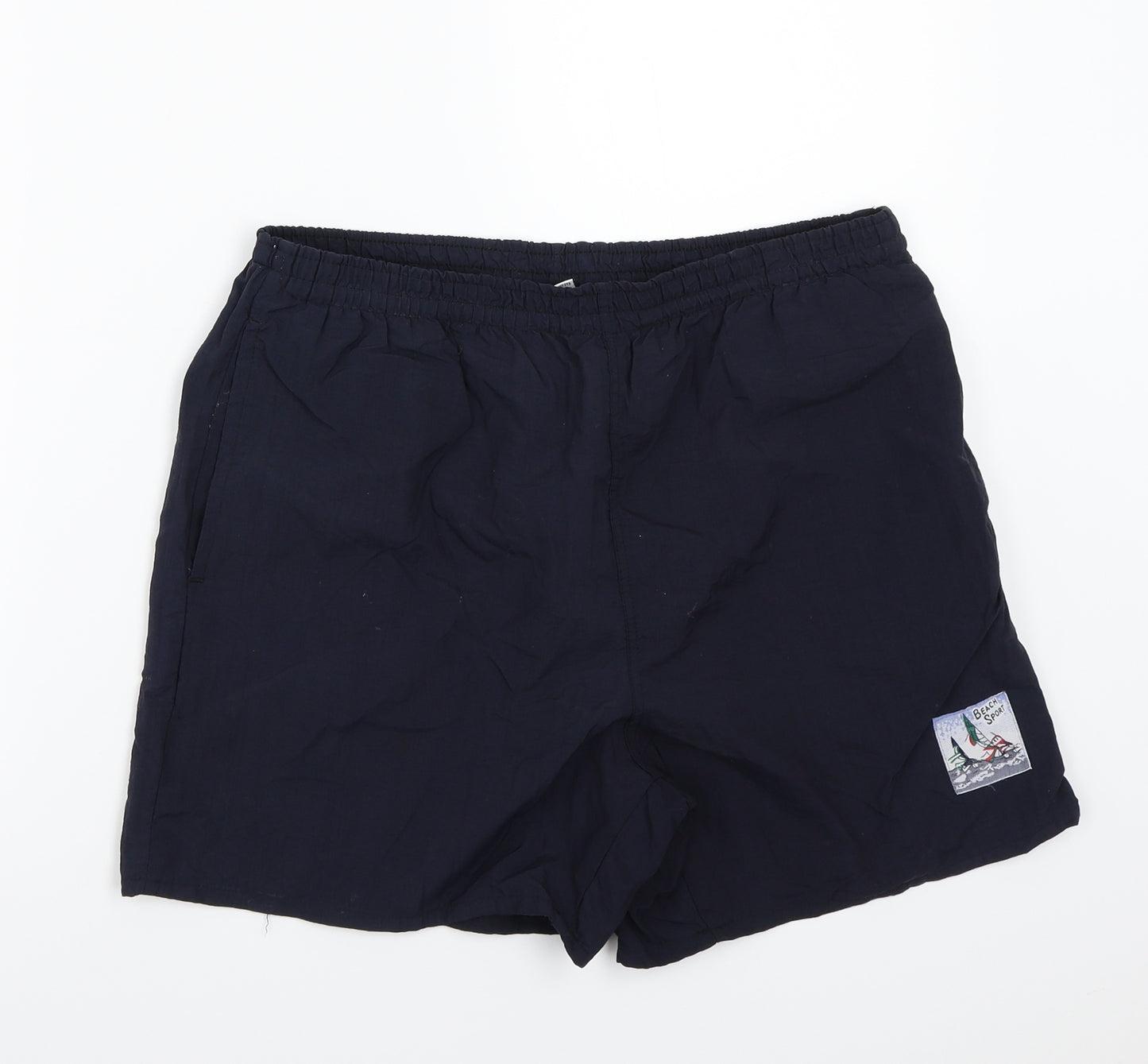 Rm Womens Black   Bermuda Shorts Size L