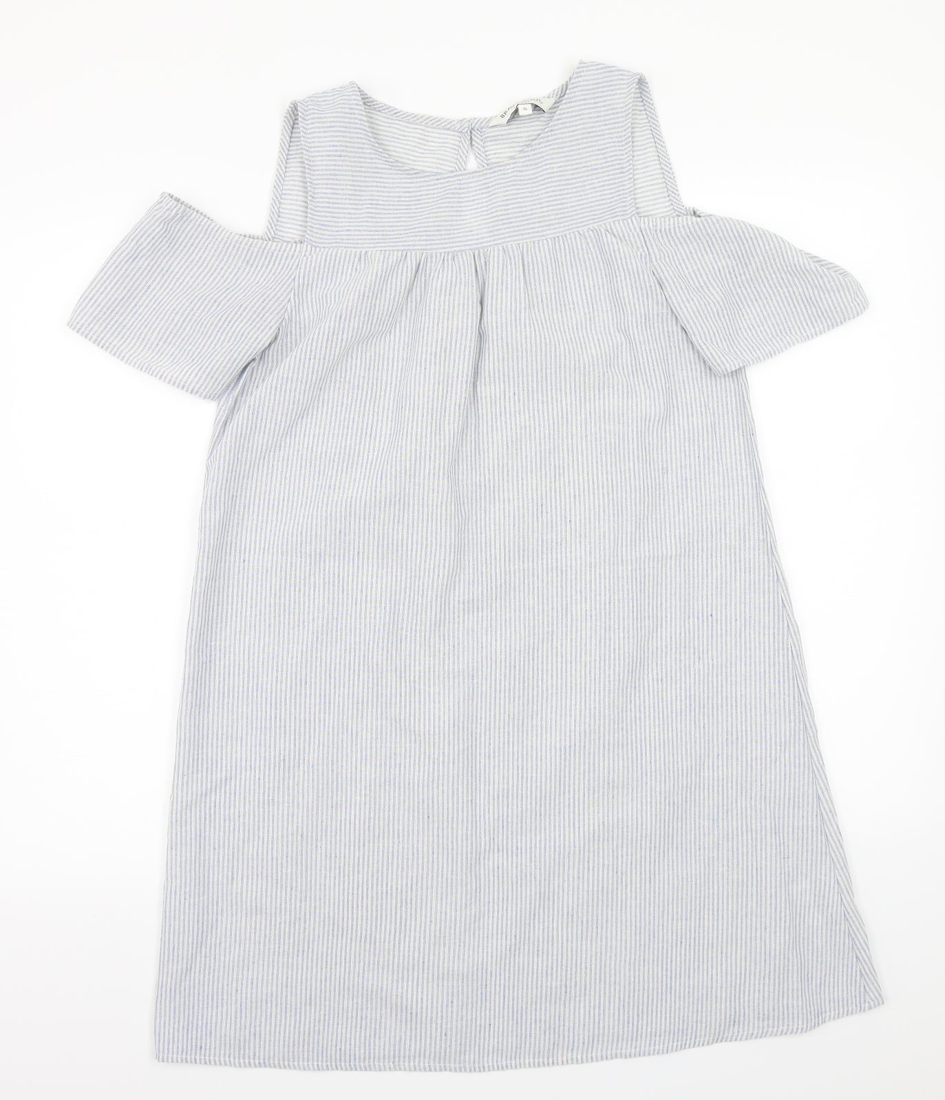 Bravesoul Womens Blue Striped  A-Line  Size S