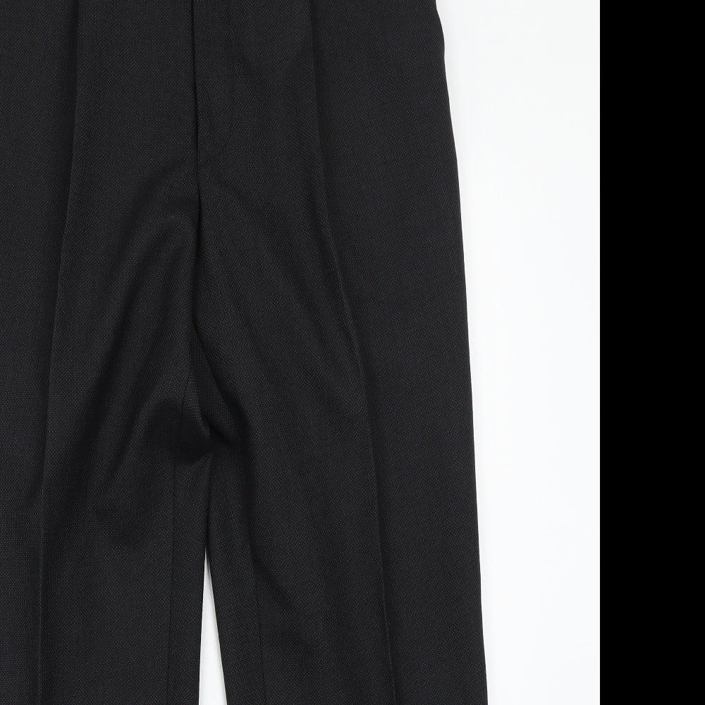 Burton Mens Black   Trousers  Size 36 L30 in