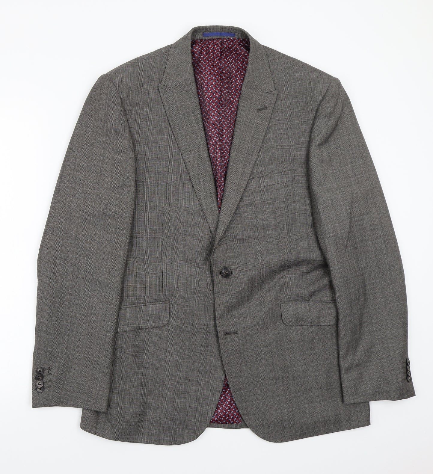 Taylor & Wright Mens Grey   Jacket Suit Jacket Size 40
