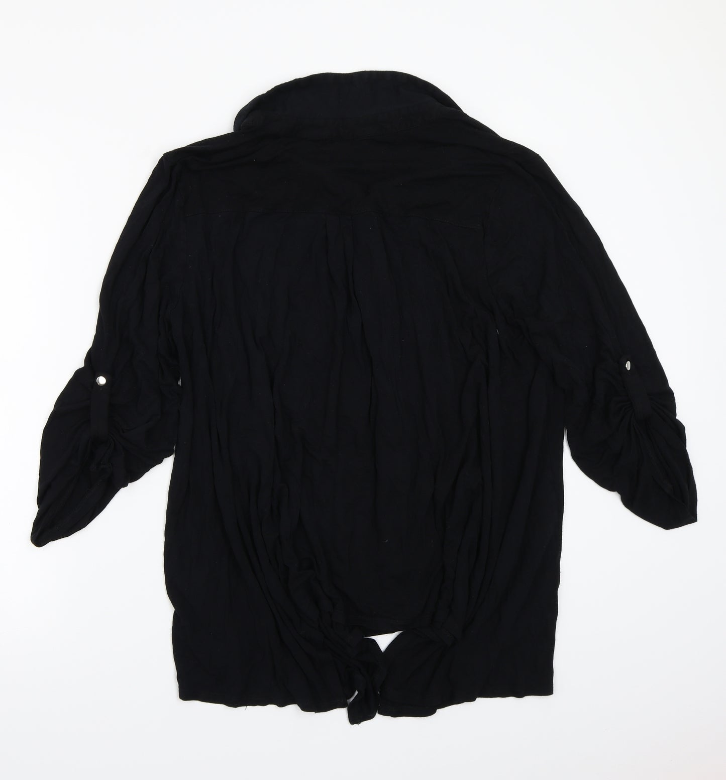 Yours Womens Black   Basic Blouse Size 24